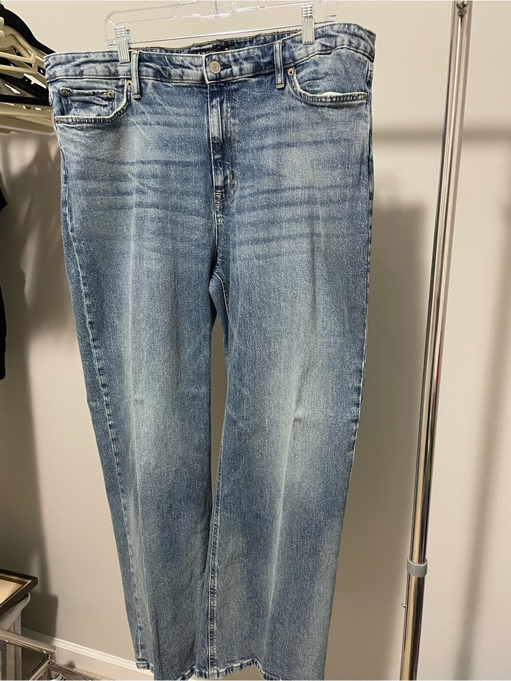 Ralph Lauren Faded Light Blue Straight Jeans